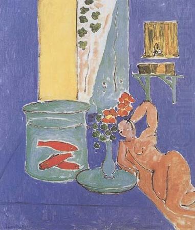 Henri Matisse Goldfish and Sculpture (mk35) china oil painting image